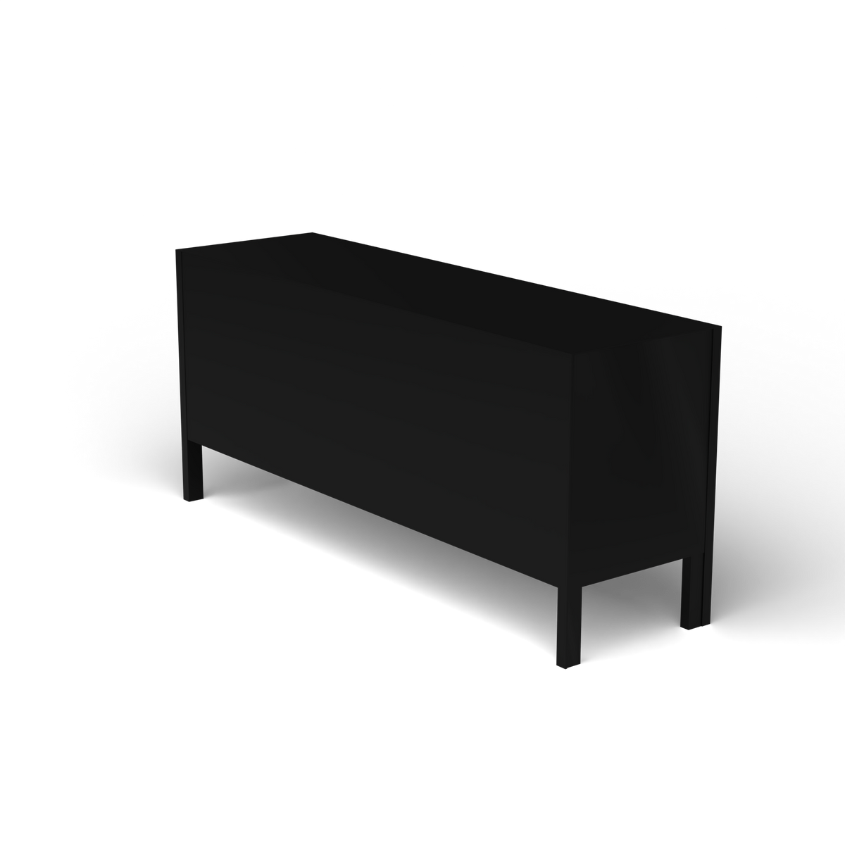 Ninfea Dressoir, 180 × 51 × h 80 cm, Black