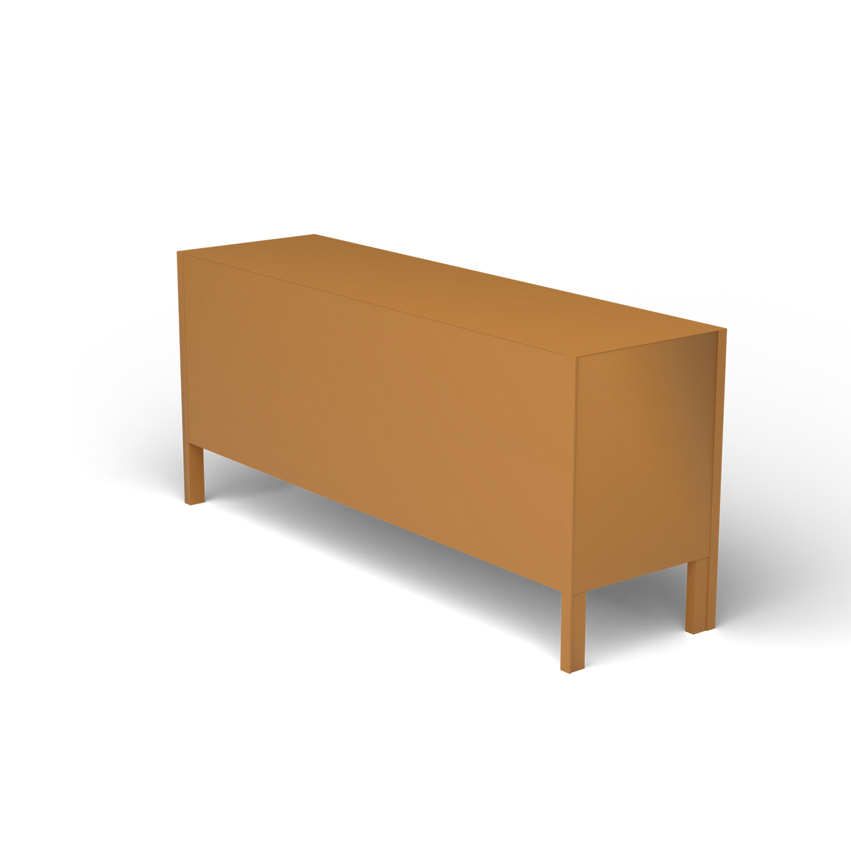 Ninfea Dressoir, 180 × 51 × h 80 cm, Mustard Yellow