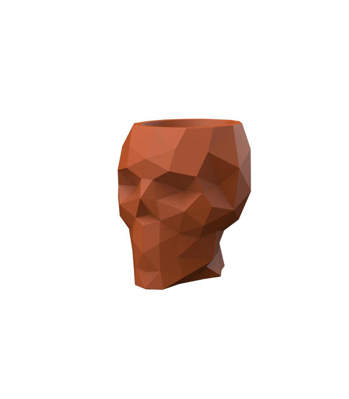 Skull Nano Bloempot 19x15x18 cm Clay