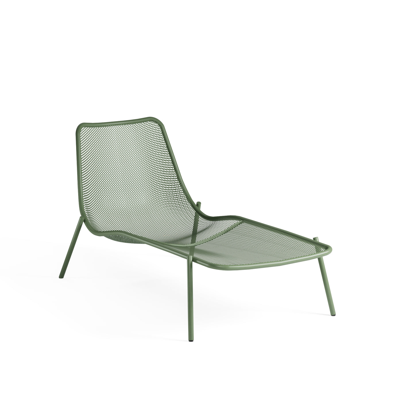 Emu Round Chaise Longue Military Green