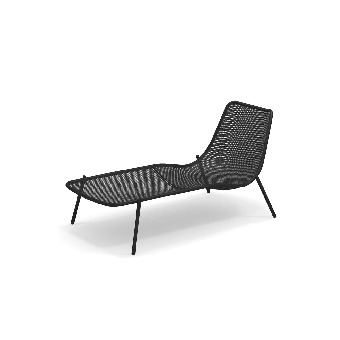 Emu Round Chaise Longue Black