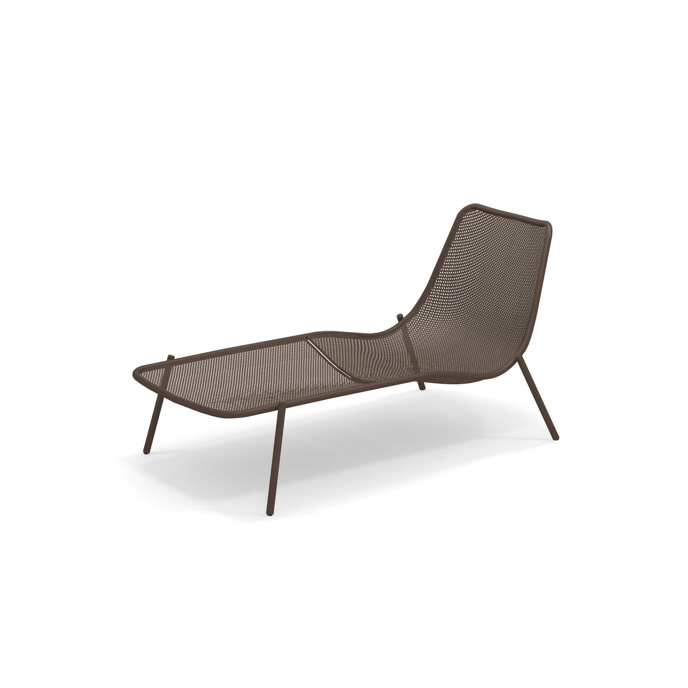 Emu Round Chaise Longue Indian Brown
