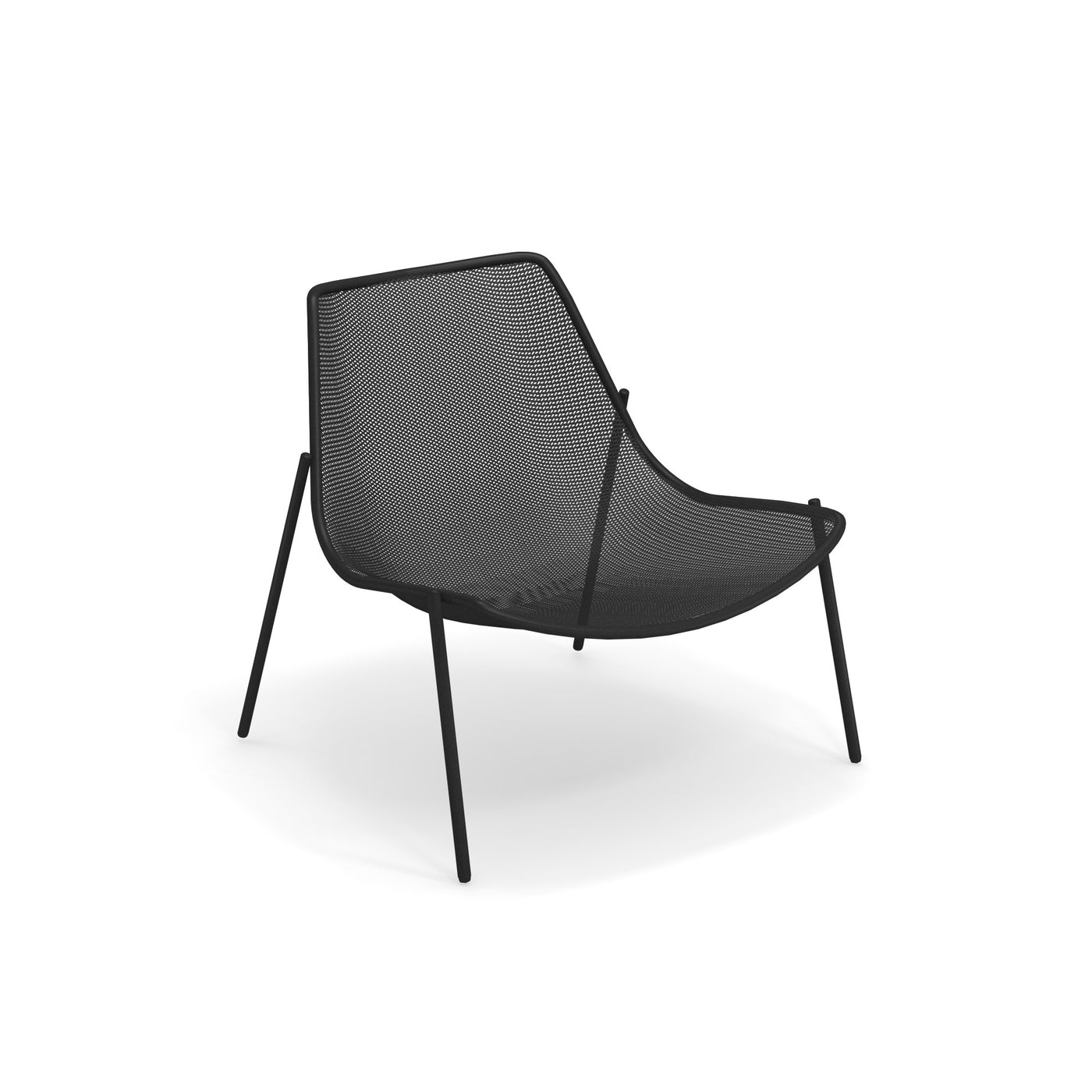 Emu Round Loungestoel Black