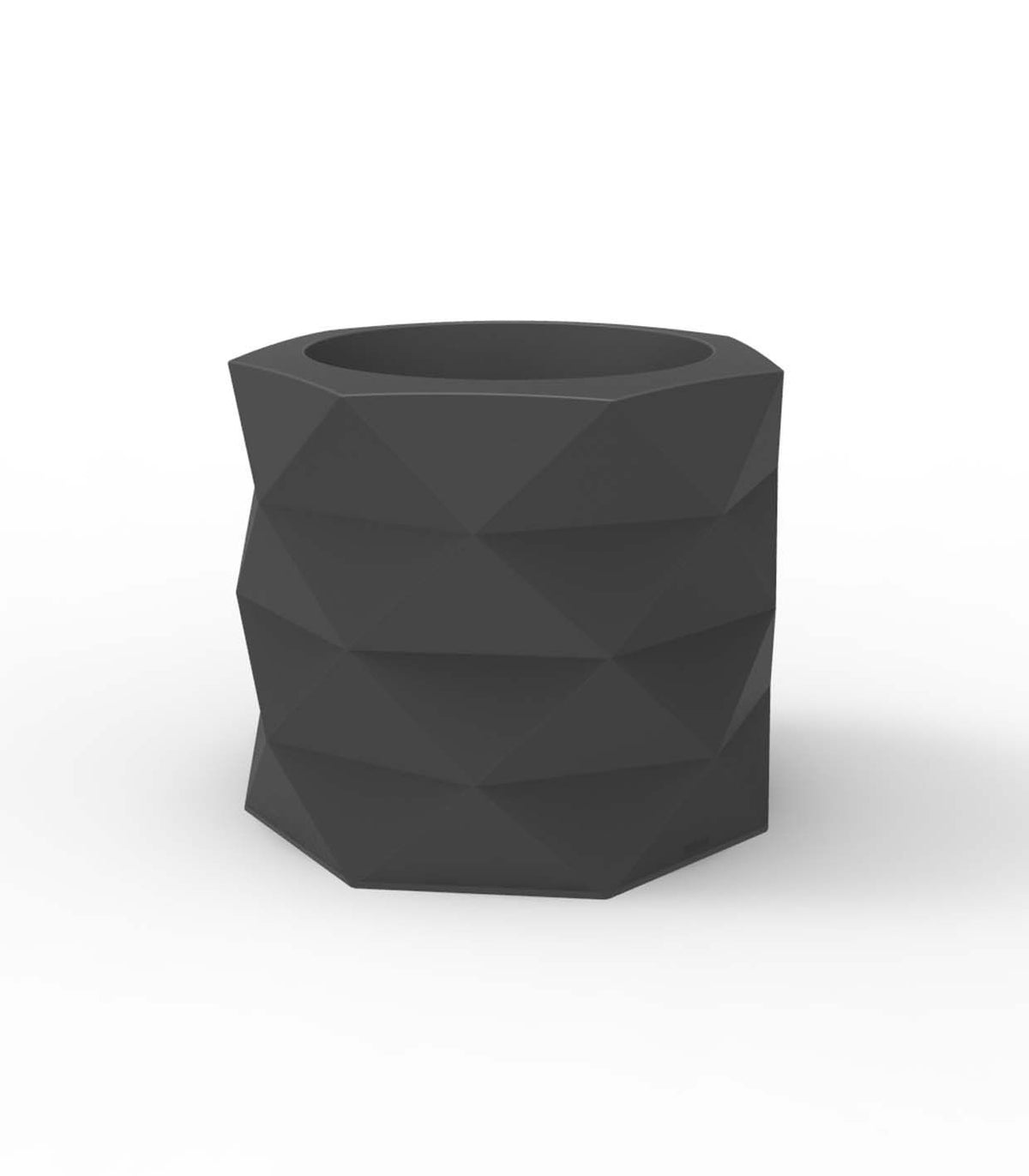 Marquis Bloempot 60x60x52 cm Anthracite