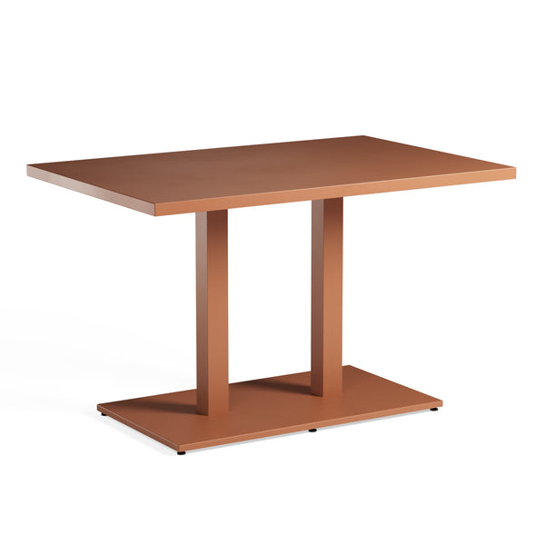 Emu Round Table 120x80cm Maple Red