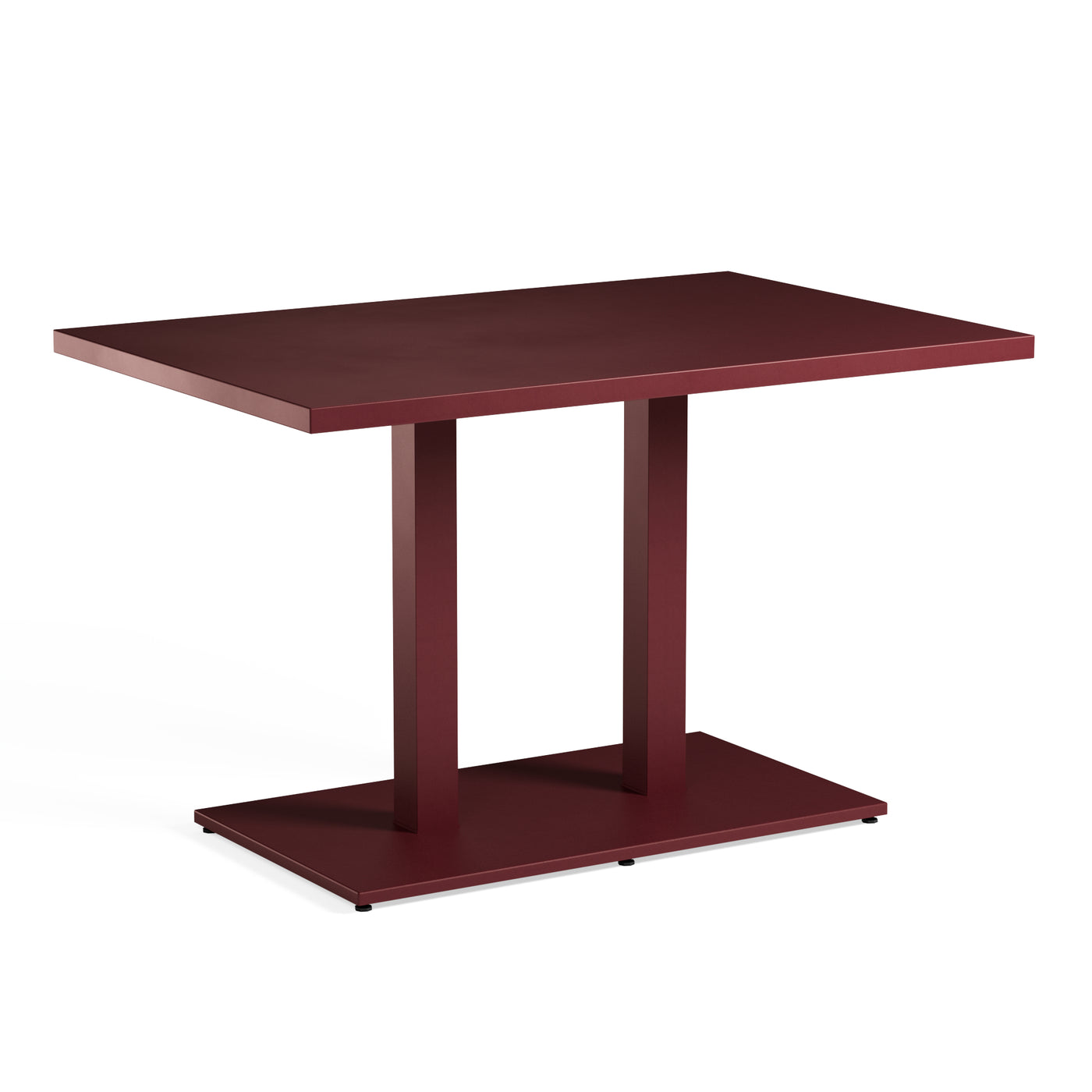 Emu Round Table 120x80cm Intense Red
