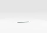 Glass for low and middle sideboard top with two doors