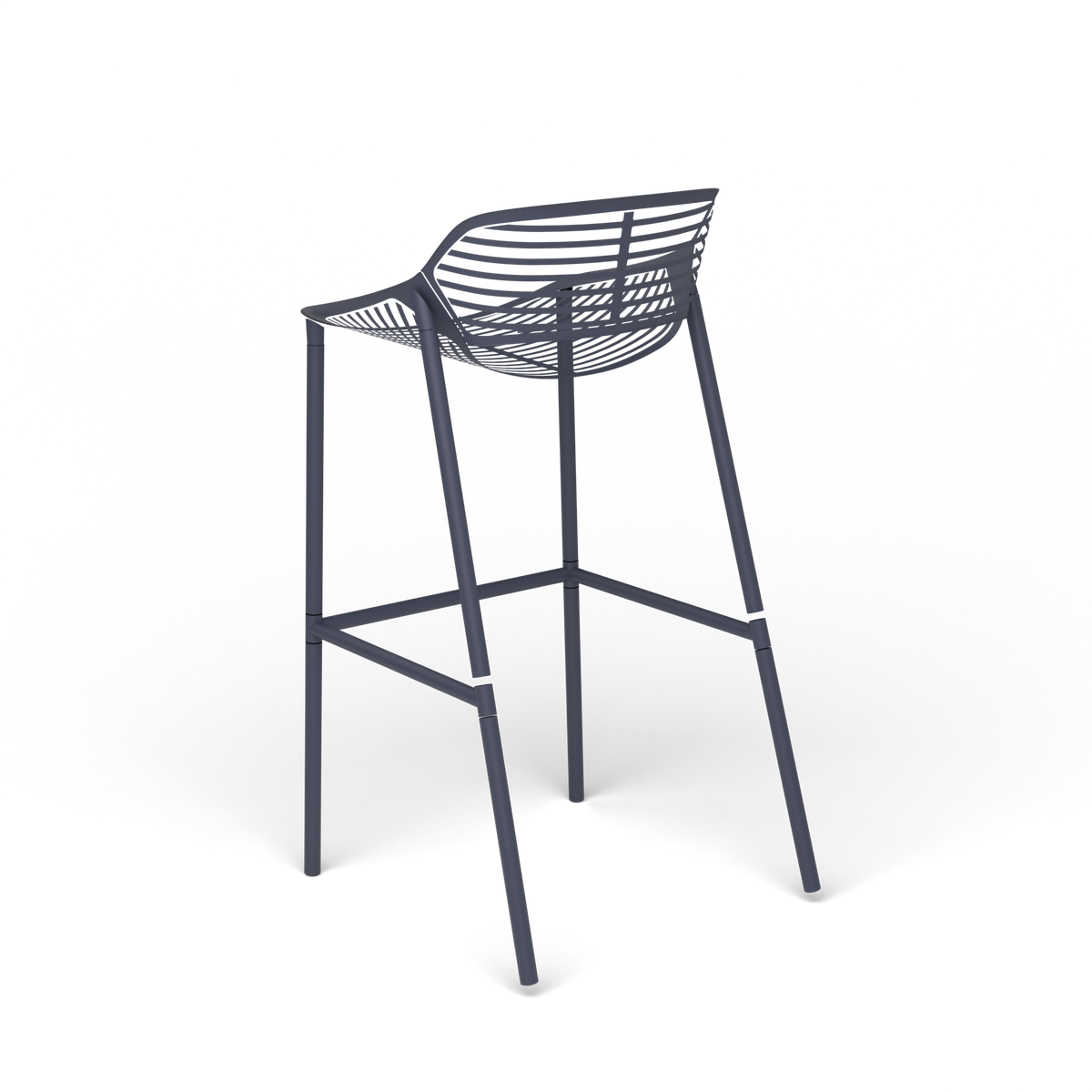 Niwa Kruk, 53 × 60 × h 77/100 cm, Grey Blue
