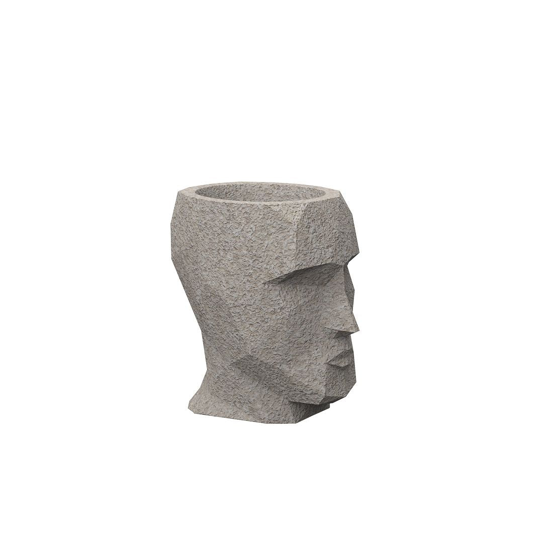 Adan Planter Ecru Granite