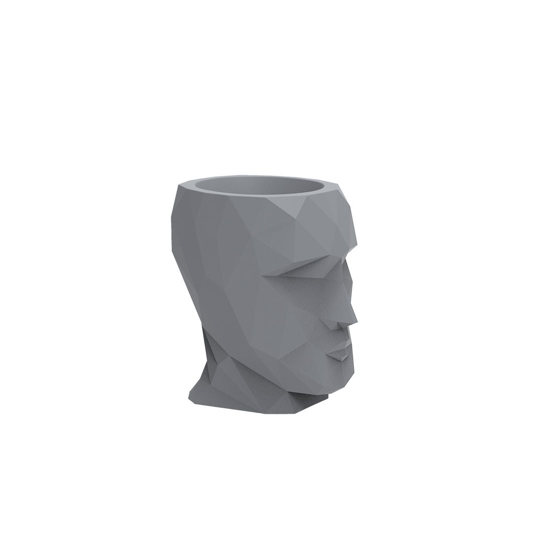 Adan Planter Gray