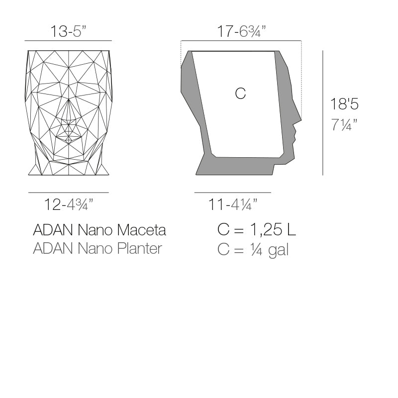 Vondom Adan Planter