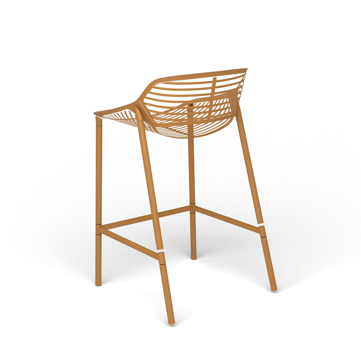 Niwa Kruk, 53 × 57 × h 62/86 cm, Mustard Yellow