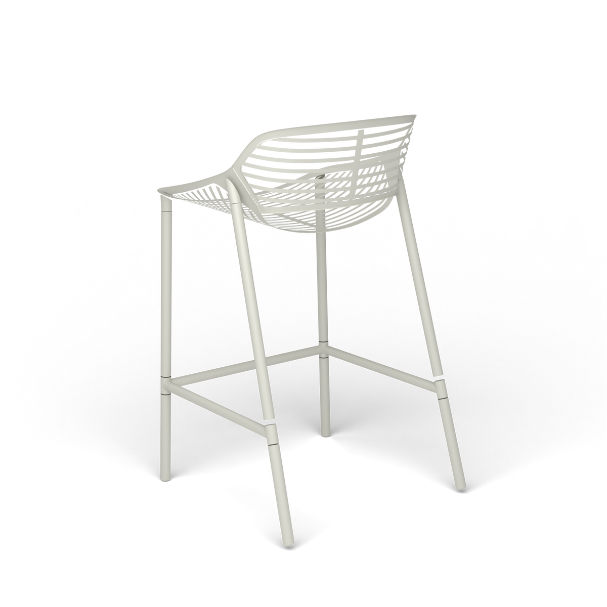 Niwa Kruk, 53 × 57 × h 62/86 cm, Powder Grey
