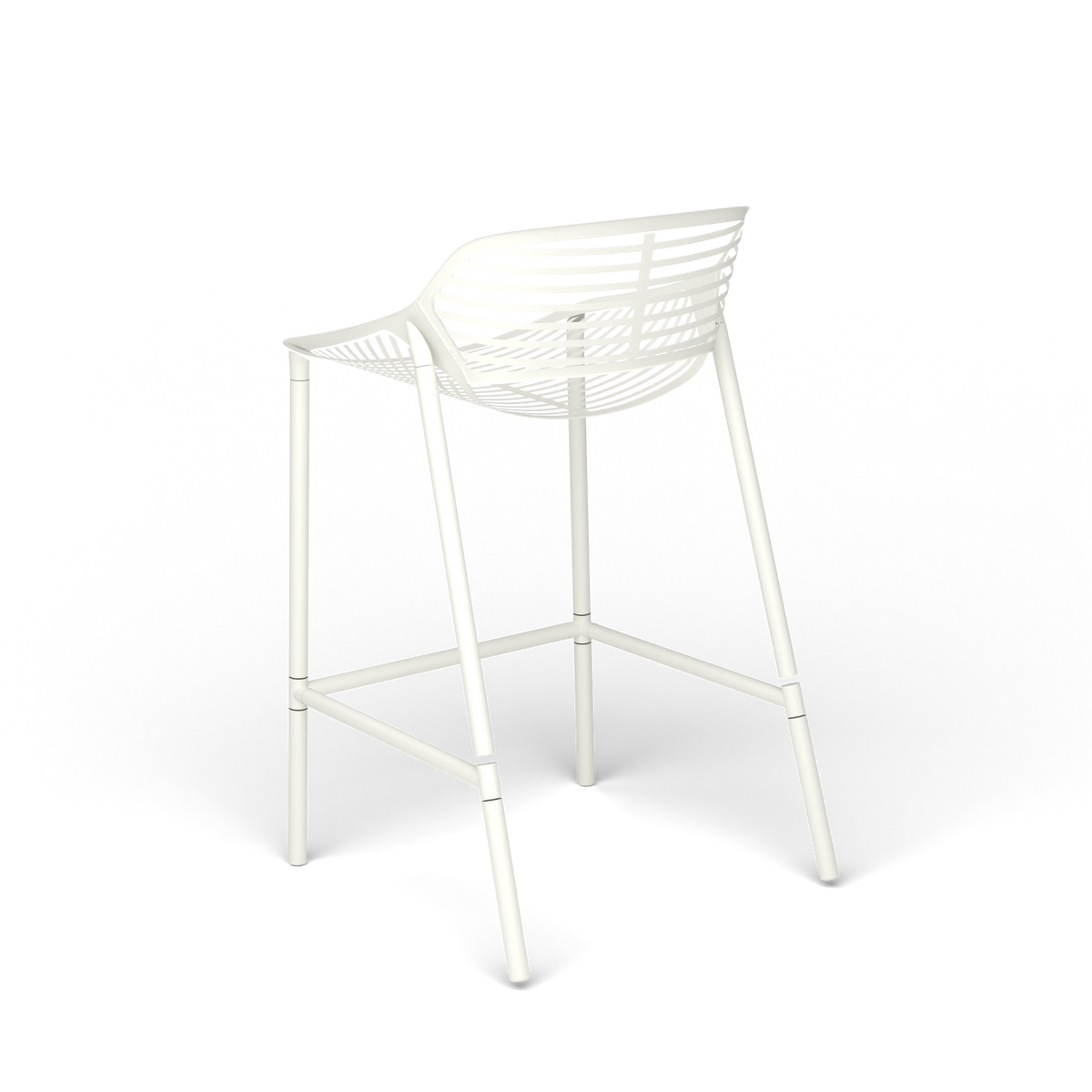 Niwa Kruk, 53 × 57 × h 62/86 cm, White