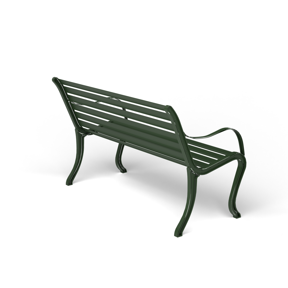 Oasi Bank, 2-zits, 127 cm, Bottle Green