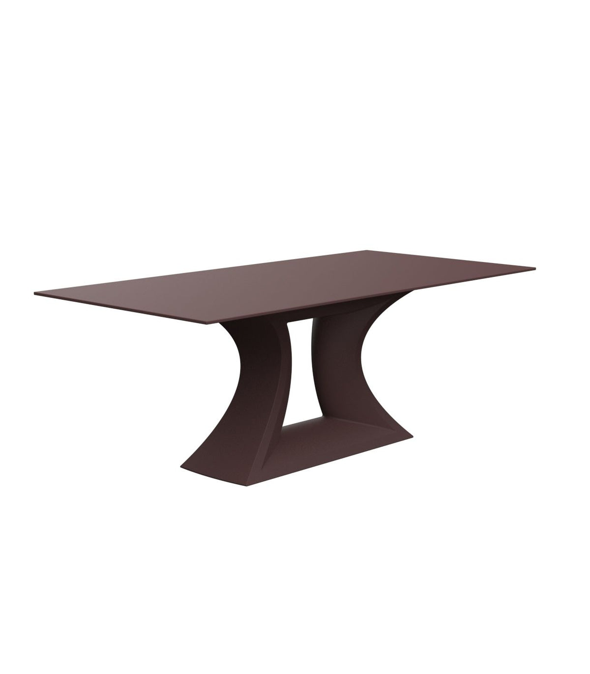 Rest Tafel 200x100 cm Garnet