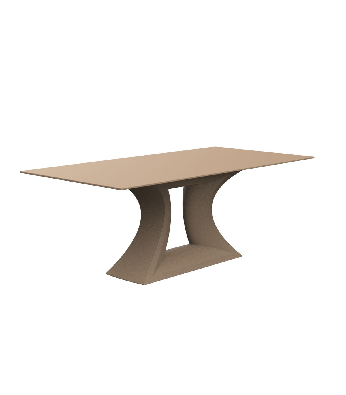 Rest Tafel 200x100 cm Camel