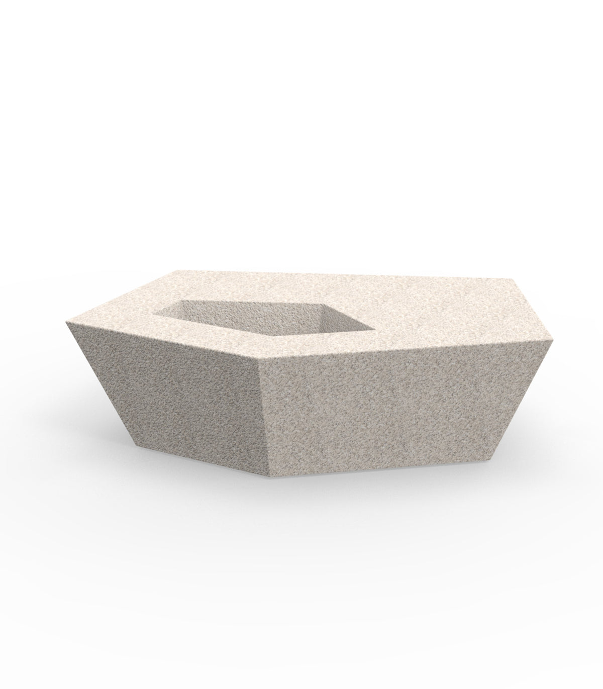 Faz Salontafel 105x85 cm Ecru Granite