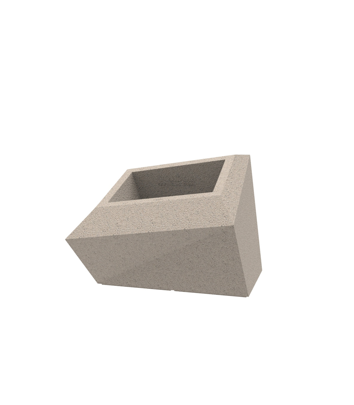 Faz Xl Planter Cream Granite