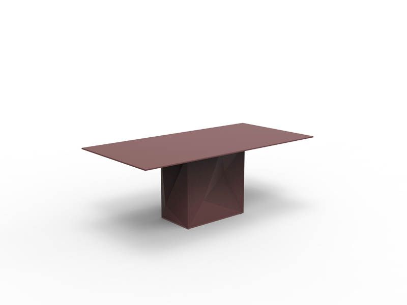 Faz Tafel 200x100 cm Garnet