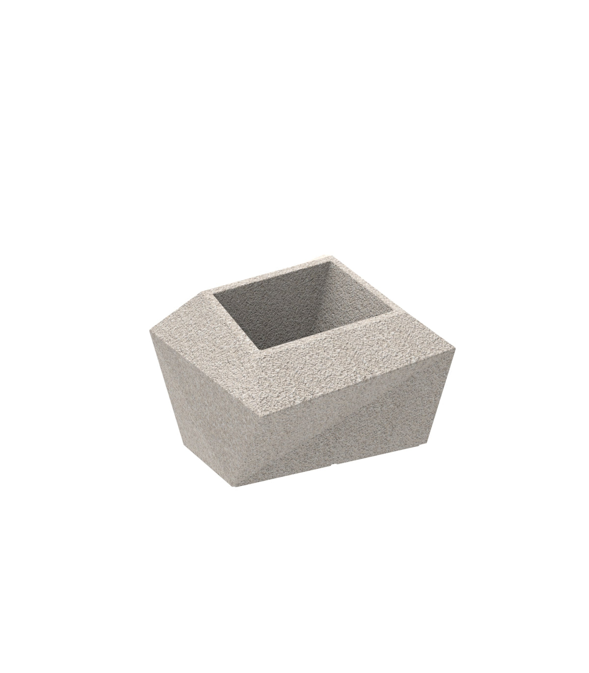 Faz Planter Ecru Granite