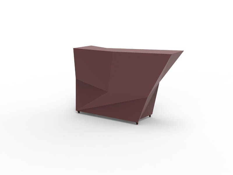 Faz Bar Eindelement 185 cm Garnet