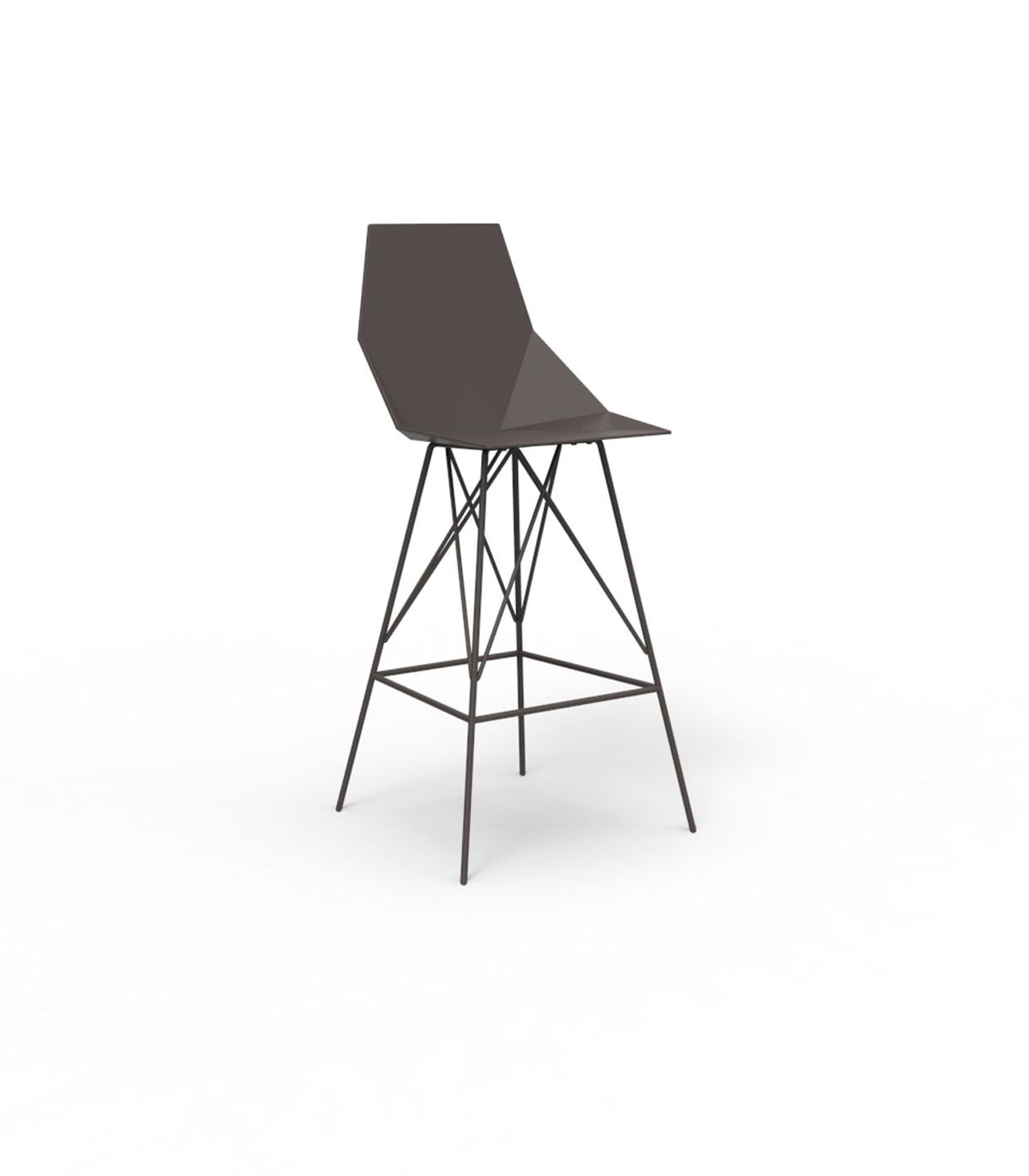 FAZ BAR STOOL 50x51x102cm Brown