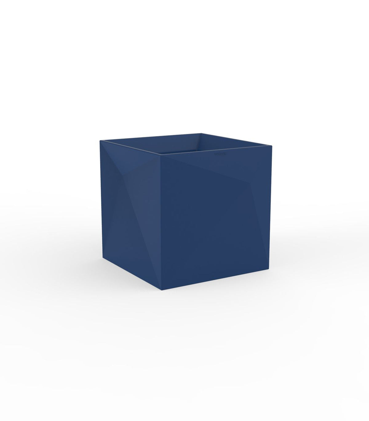 Faz Kubus Bloempot 40x46x40 cm Blue