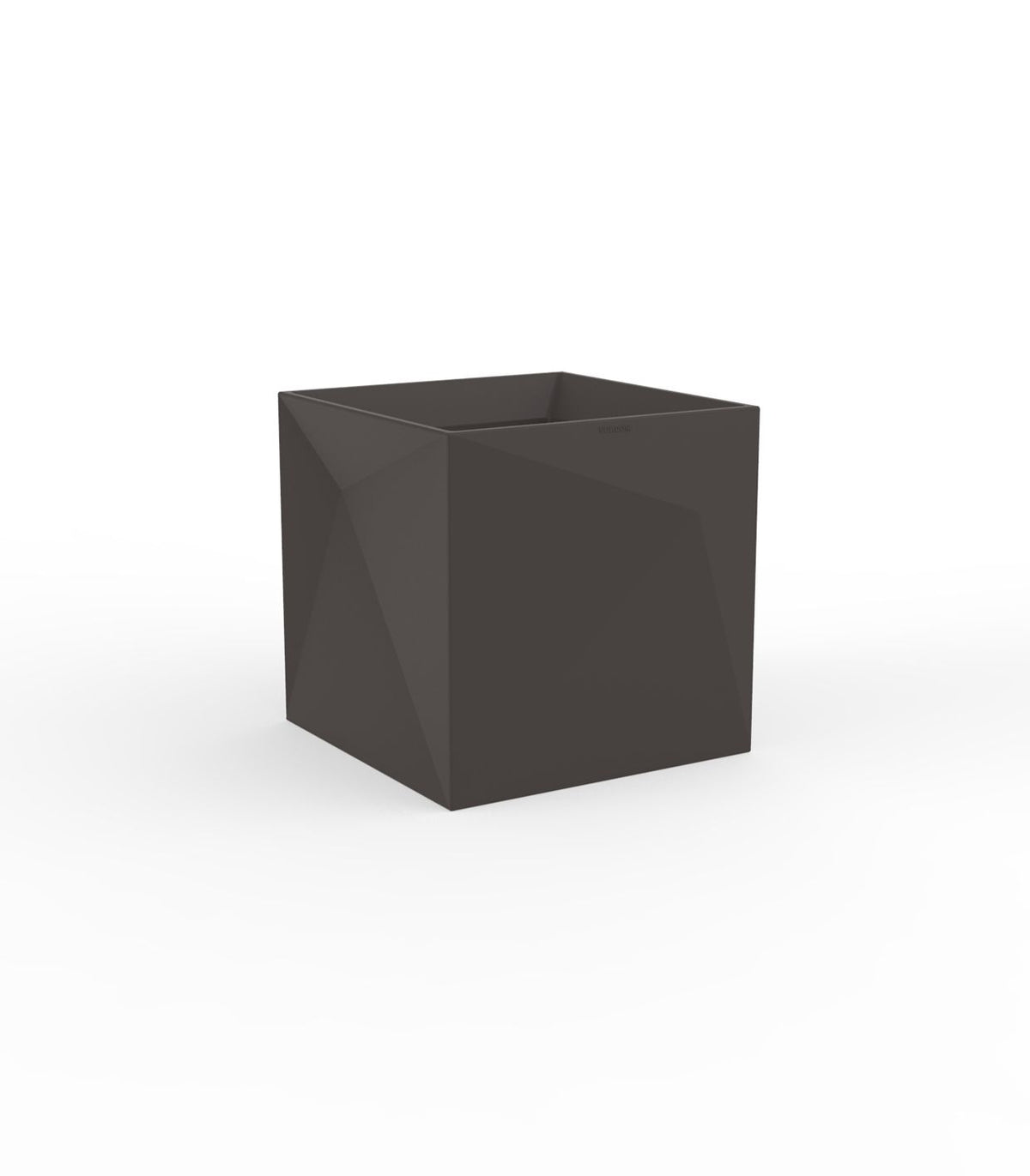 Faz Kubus Bloempot 40x46x40 cm Brown