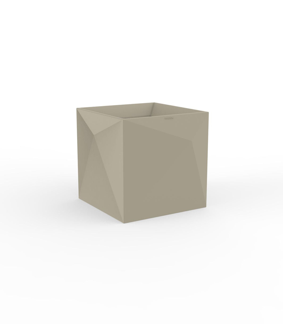 Faz Kubus Bloempot 40x46x40 cm Ecru