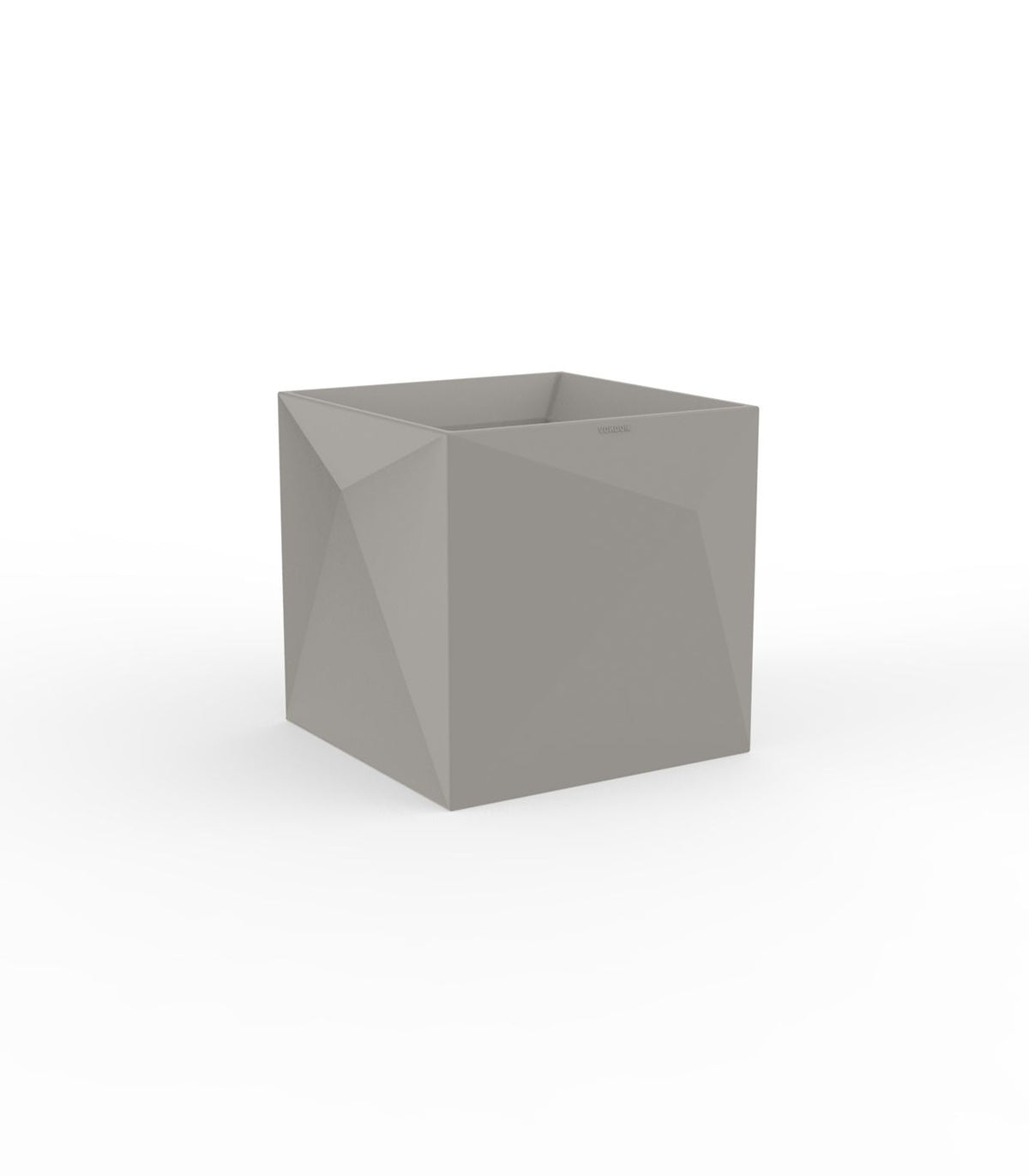 Faz Kubus Bloempot 40x46x40 cm Tortora