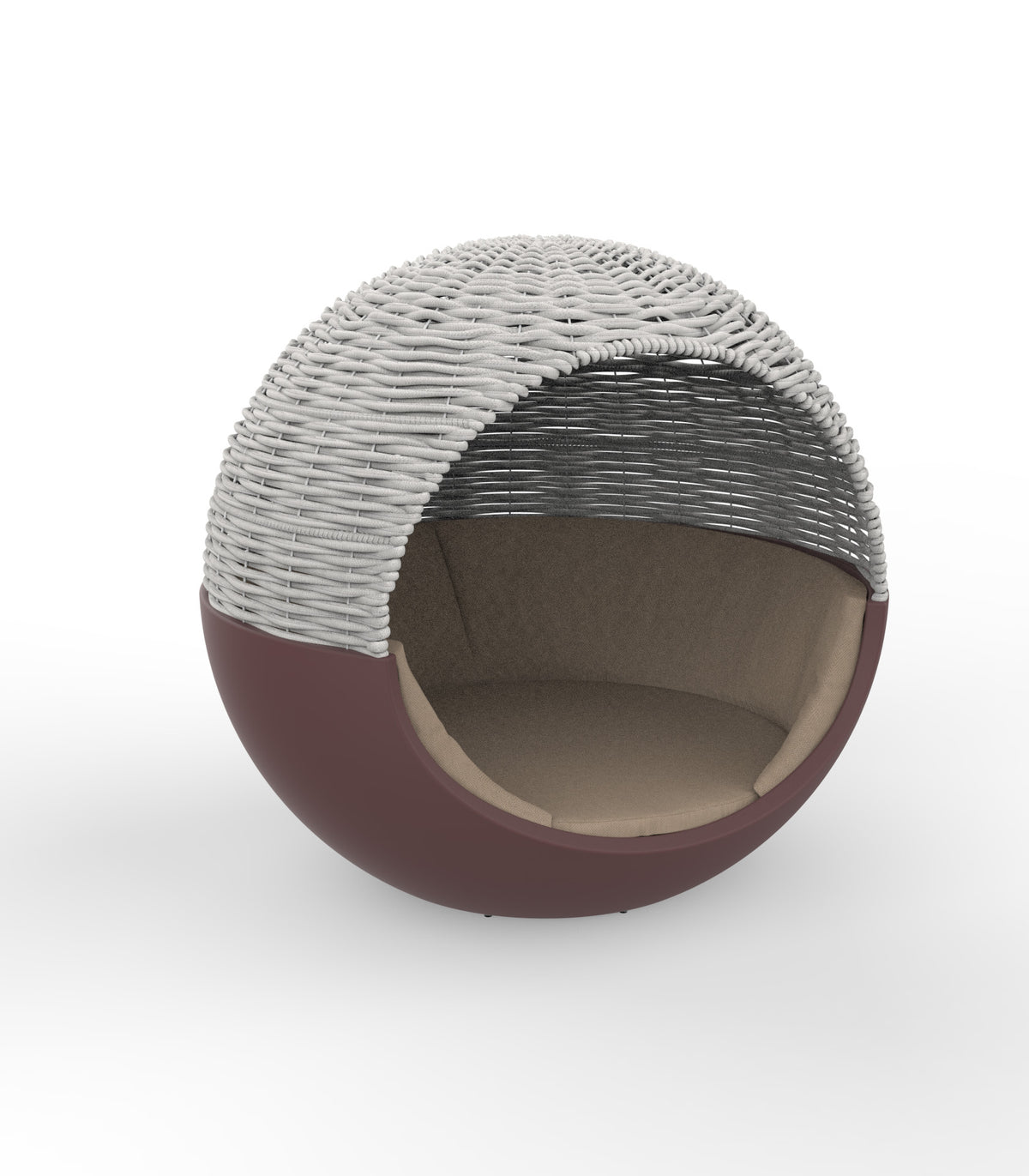 Ulm Moon Daybed Garnet
