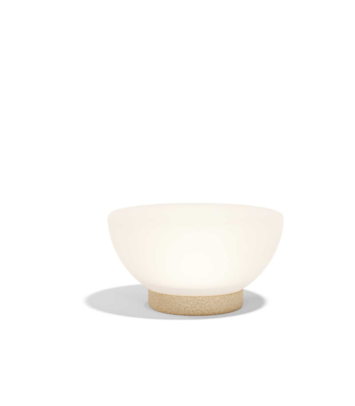 Luna Lamp Cream Granite
