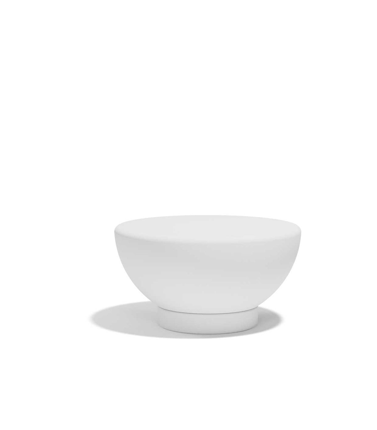 LUNA TABLE Ø60x33 White