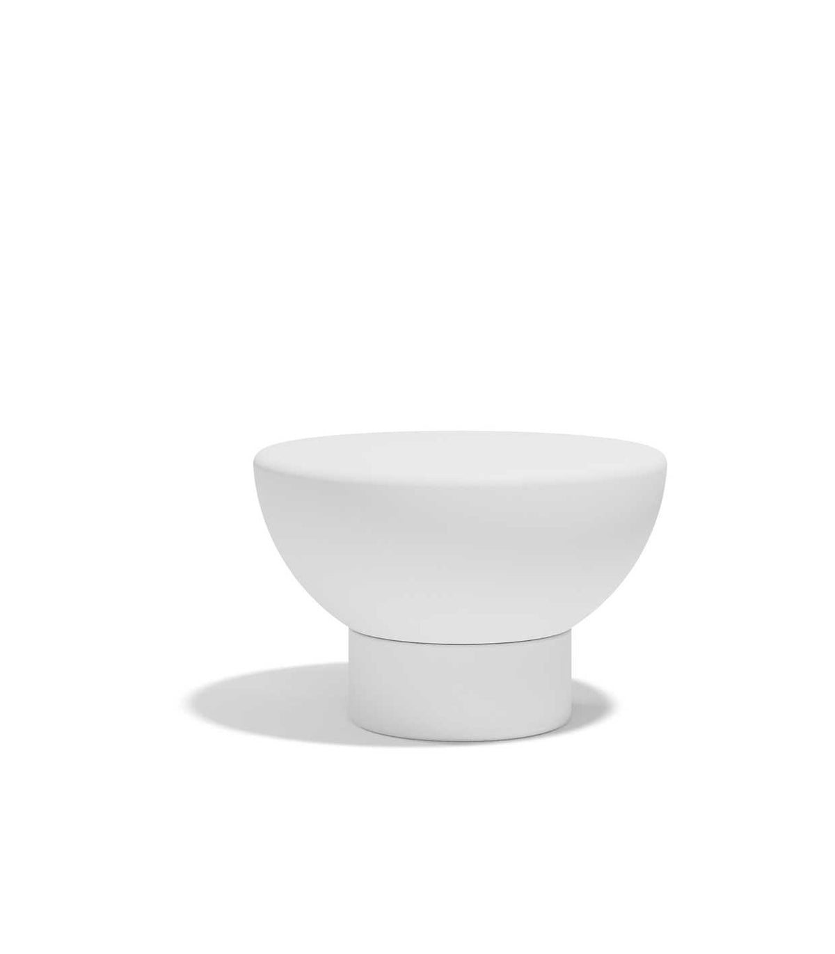 LUNA TABLE Ø60x40 White