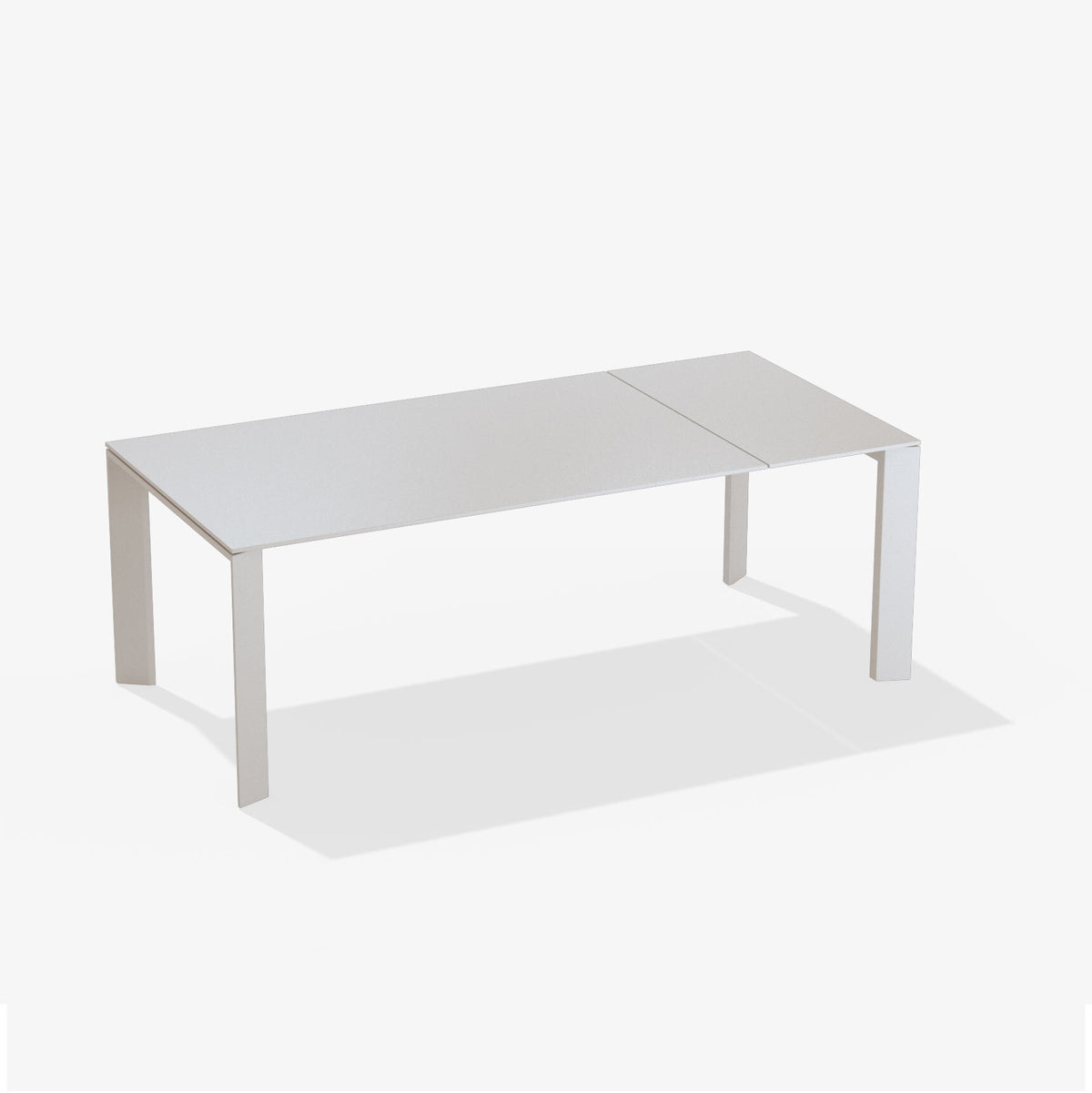 Extendible rectangular table 160/210 x 90 x h 74 cm