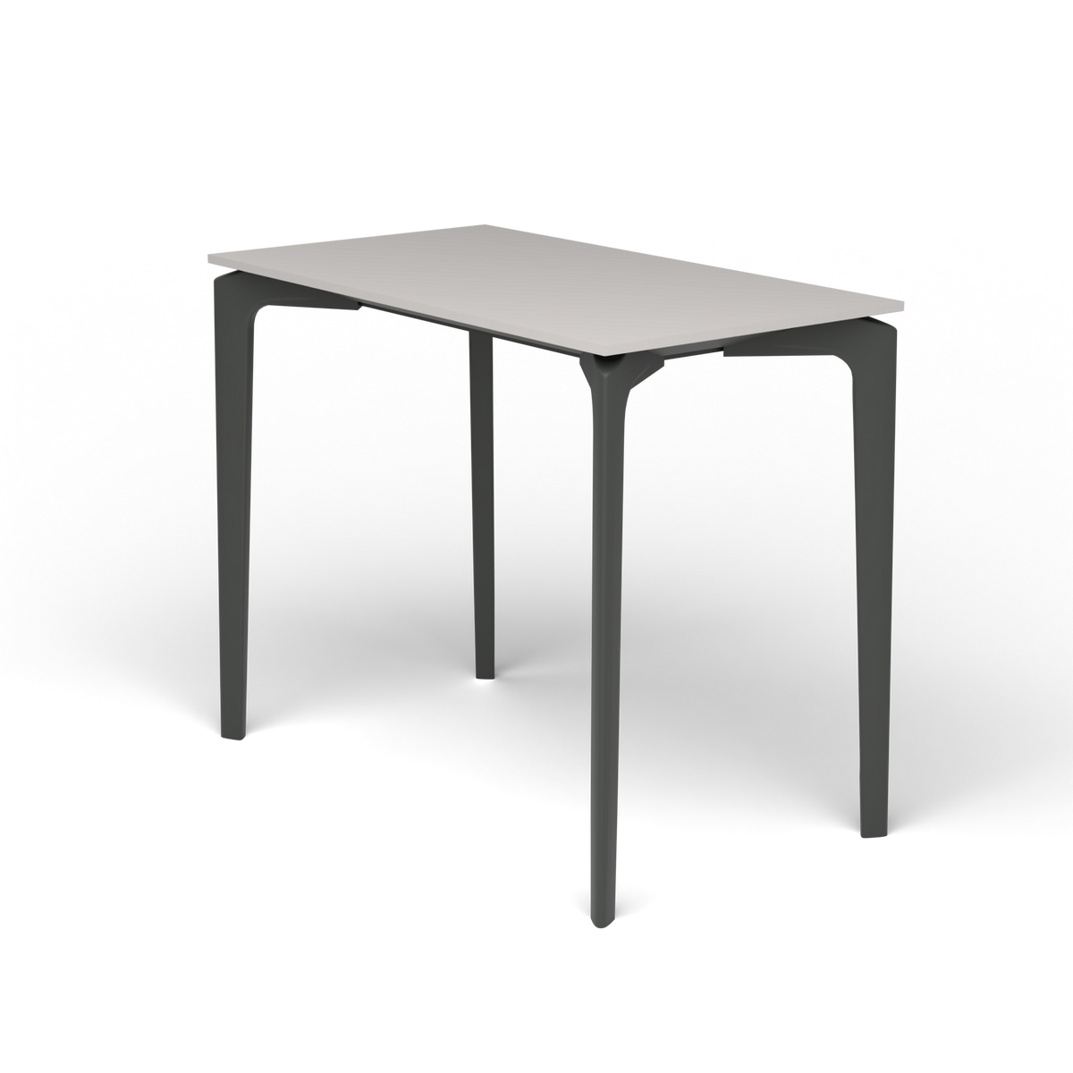 AllSize Console, 90 × 50 × 74 cm, Metallic Grey, Aluminium speckled Grey