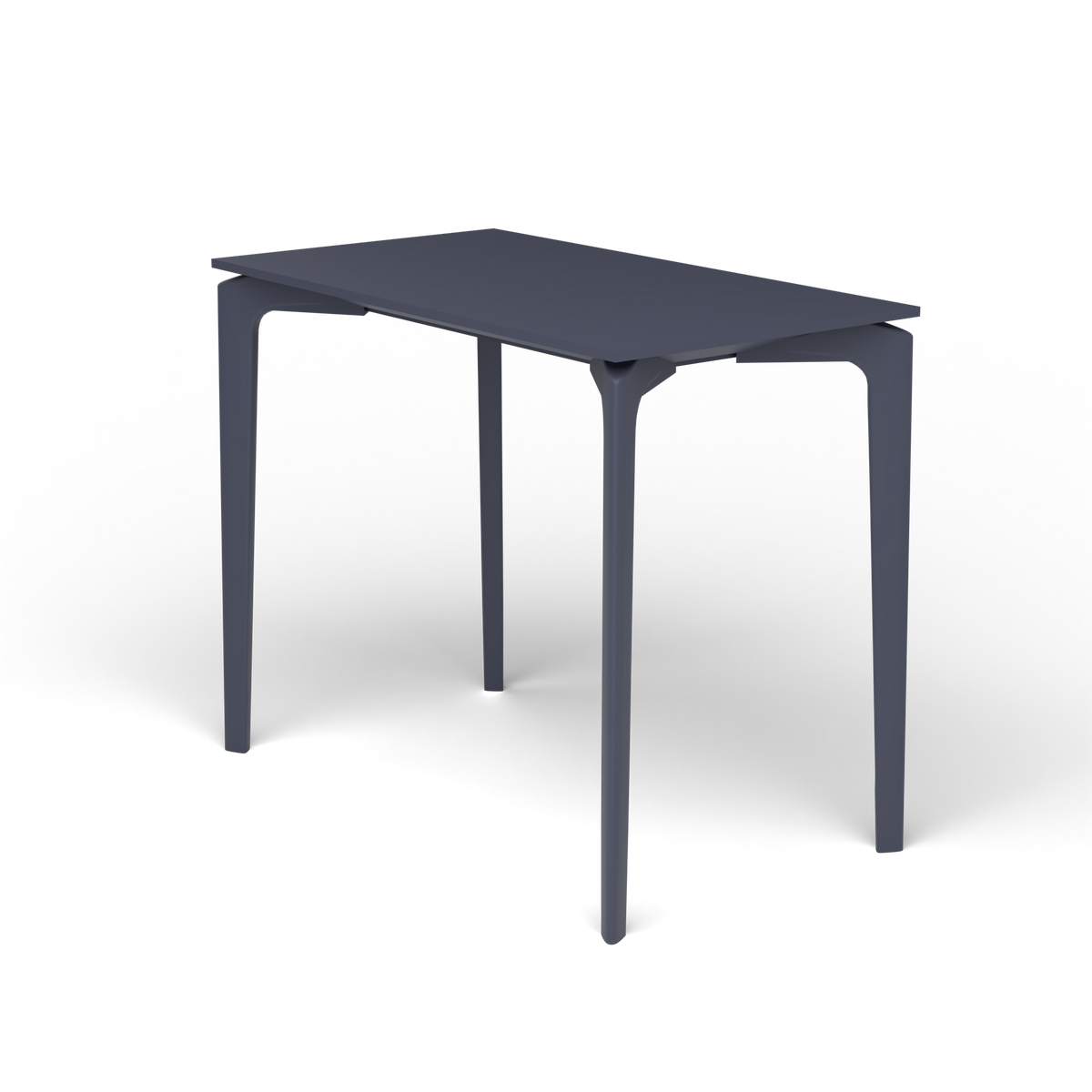 AllSize Console, 90 × 50 × 74 cm, Grey Blue, Gelakt aluminium (volgt onderstelkleur)