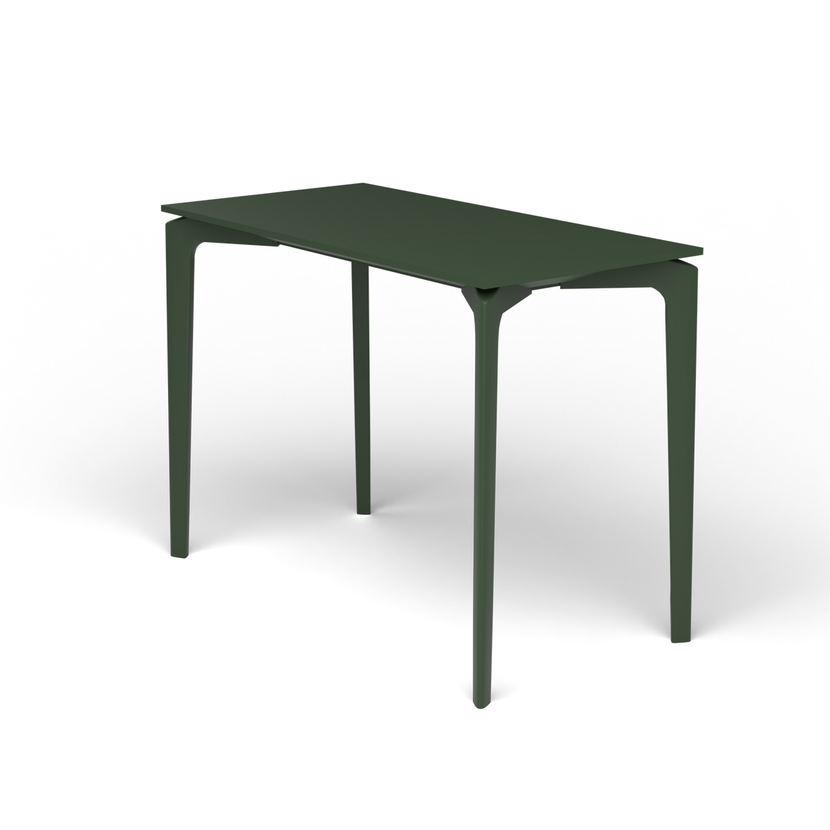 AllSize Console, 100 × 50 × 74 cm, Bottle Green, Gelakt aluminium (volgt onderstelkleur)