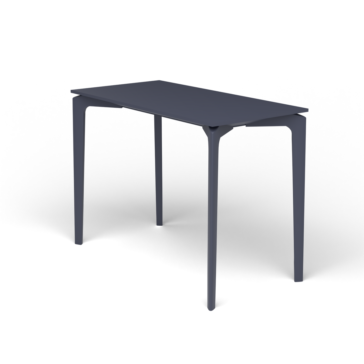 AllSize Console, 100 × 50 × 74 cm, Grey Blue, Gelakt aluminium (volgt onderstelkleur)