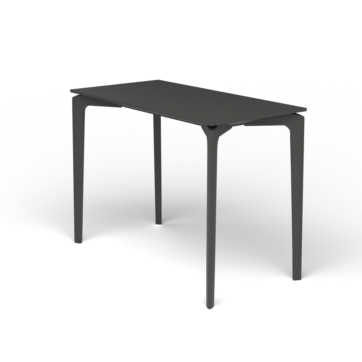 AllSize Console, 100 × 50 × 74 cm, Metallic Grey, Gelakt aluminium (volgt onderstelkleur)