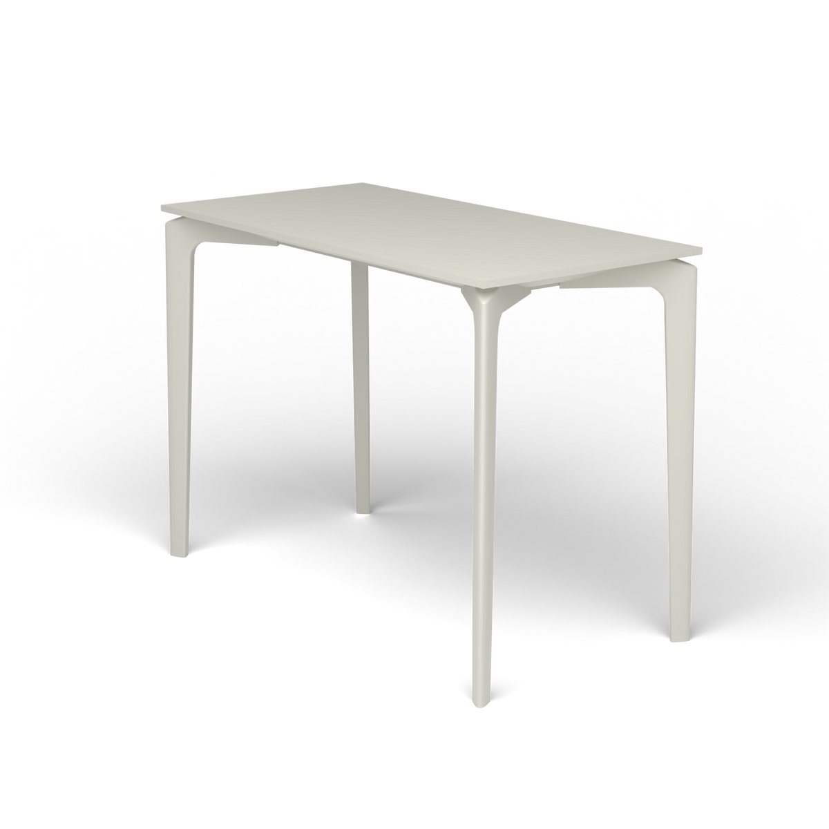 AllSize Console, 100 × 50 × 74 cm, Powder Grey, Gelakt aluminium (volgt onderstelkleur)
