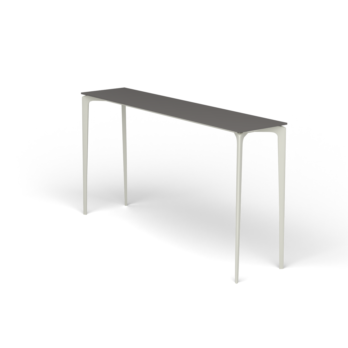 AllSize Bartafel, 200 × 45 × 110 cm, Powder Grey, Aluminium speckled Anthracite