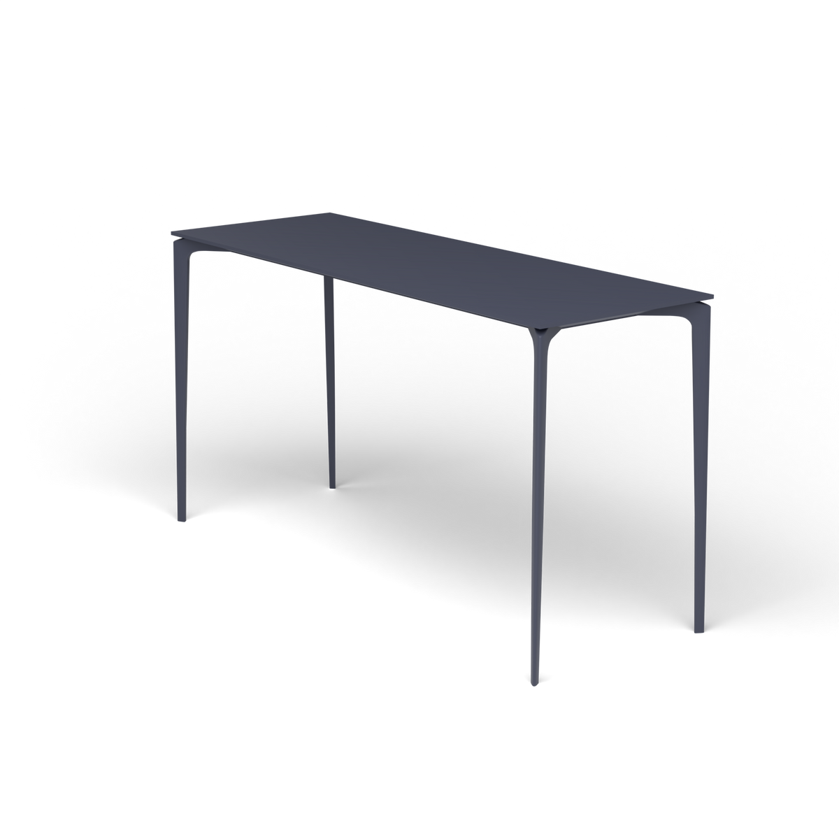 AllSize Bartafel, 200 × 70 × 110 cm, Grey Blue, Gelakt aluminium (volgt onderstelkleur)
