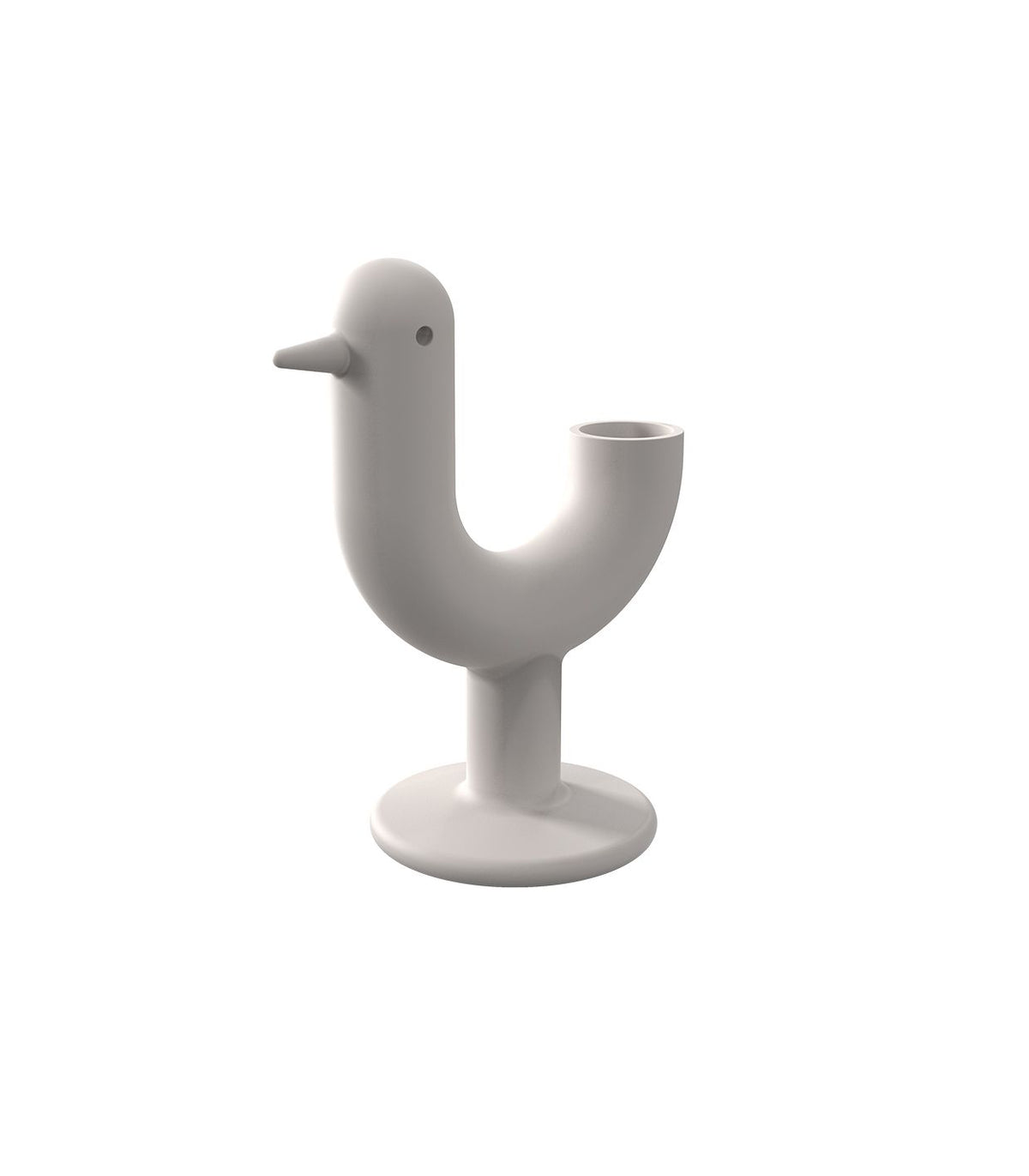 Peacock Planter Ecru