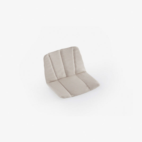 Seat/backrest cushion for lounge armchair