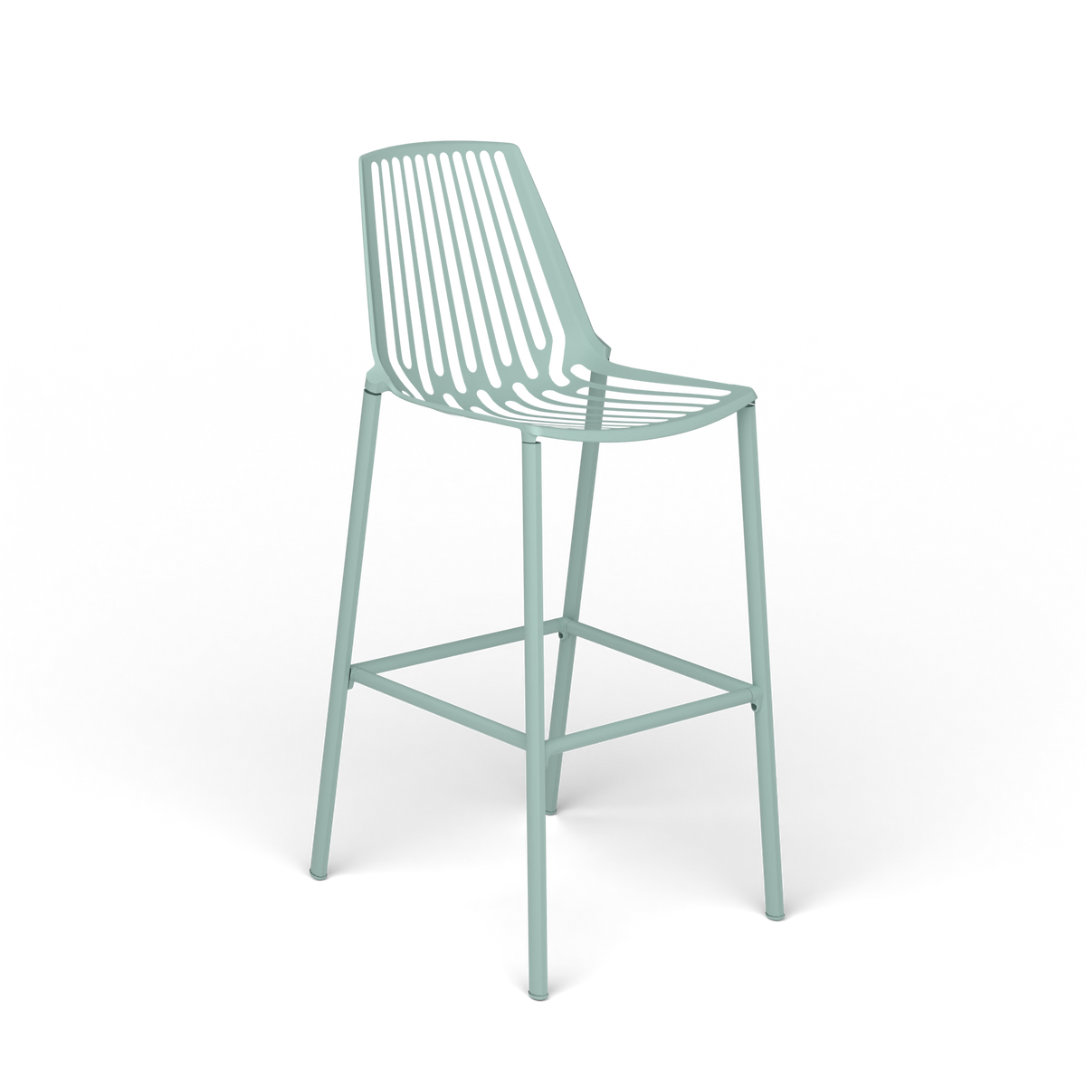 Rion Kruk, 48 × 59 × h 78/112 cm, Light Blue