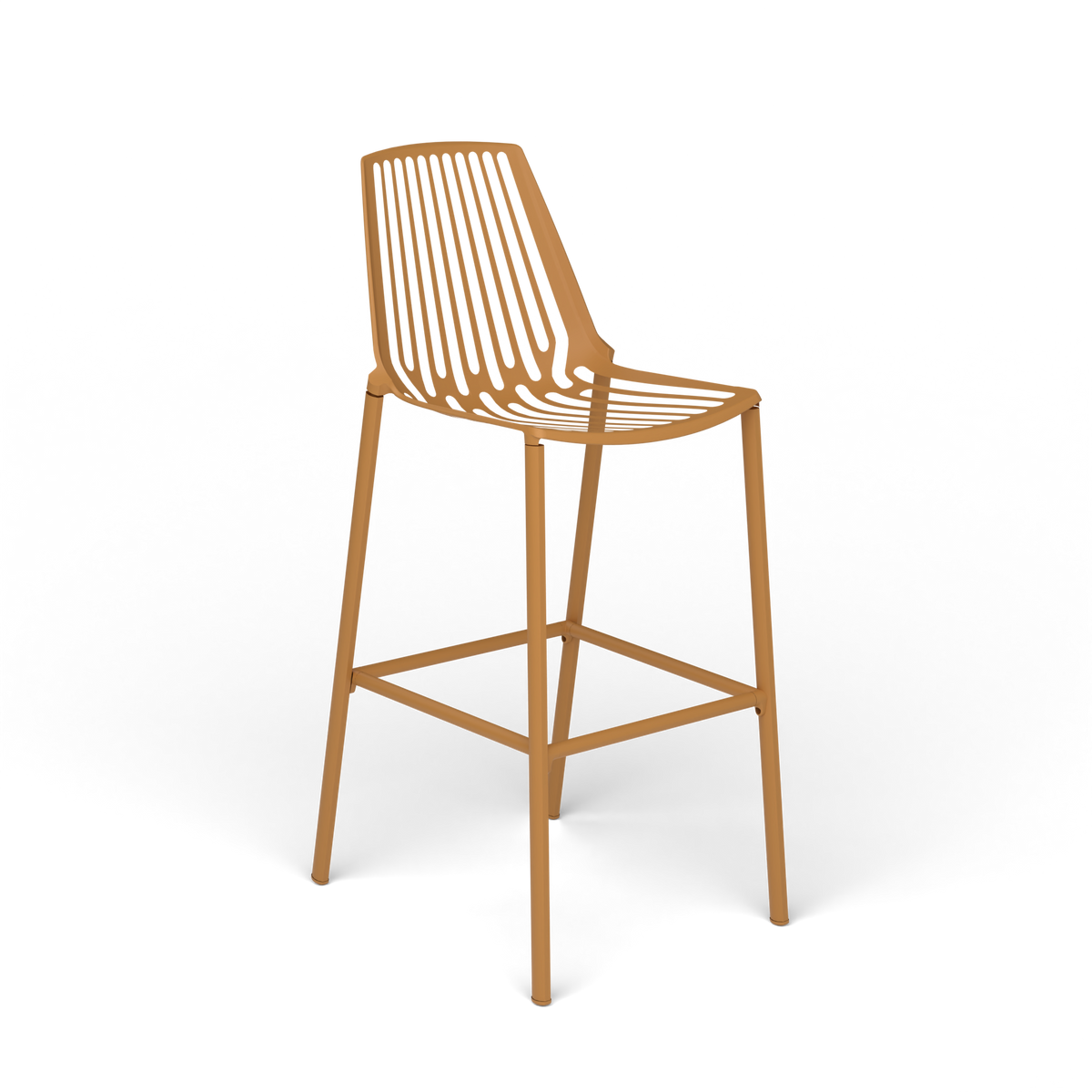 Rion Kruk, 48 × 59 × h 78/112 cm, Mustard Yellow