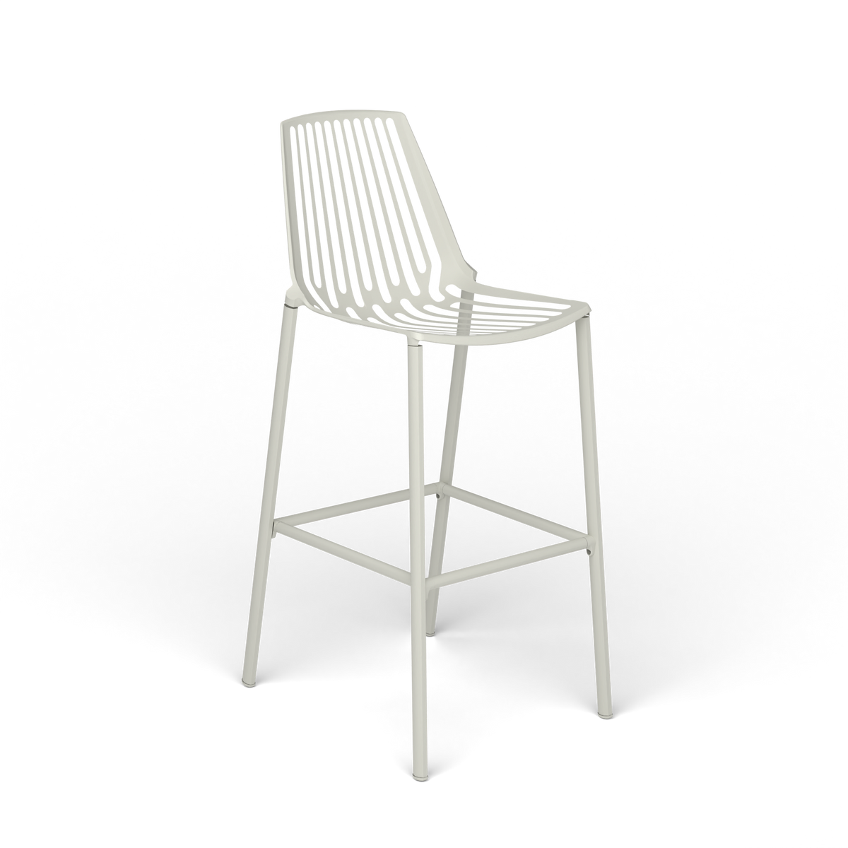 Rion Kruk, 48 × 59 × h 78/112 cm, Powder Grey