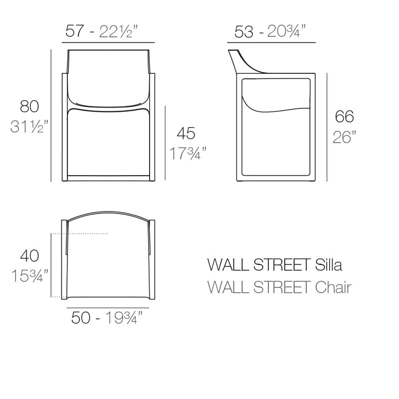 Vondom Wall Street Armchair